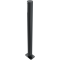 Ornamental bollard | Series 4074B | � 76 mm | stationary, to be fixed by plugswith base plate 100 x 150 mm | without lock | without eyelet